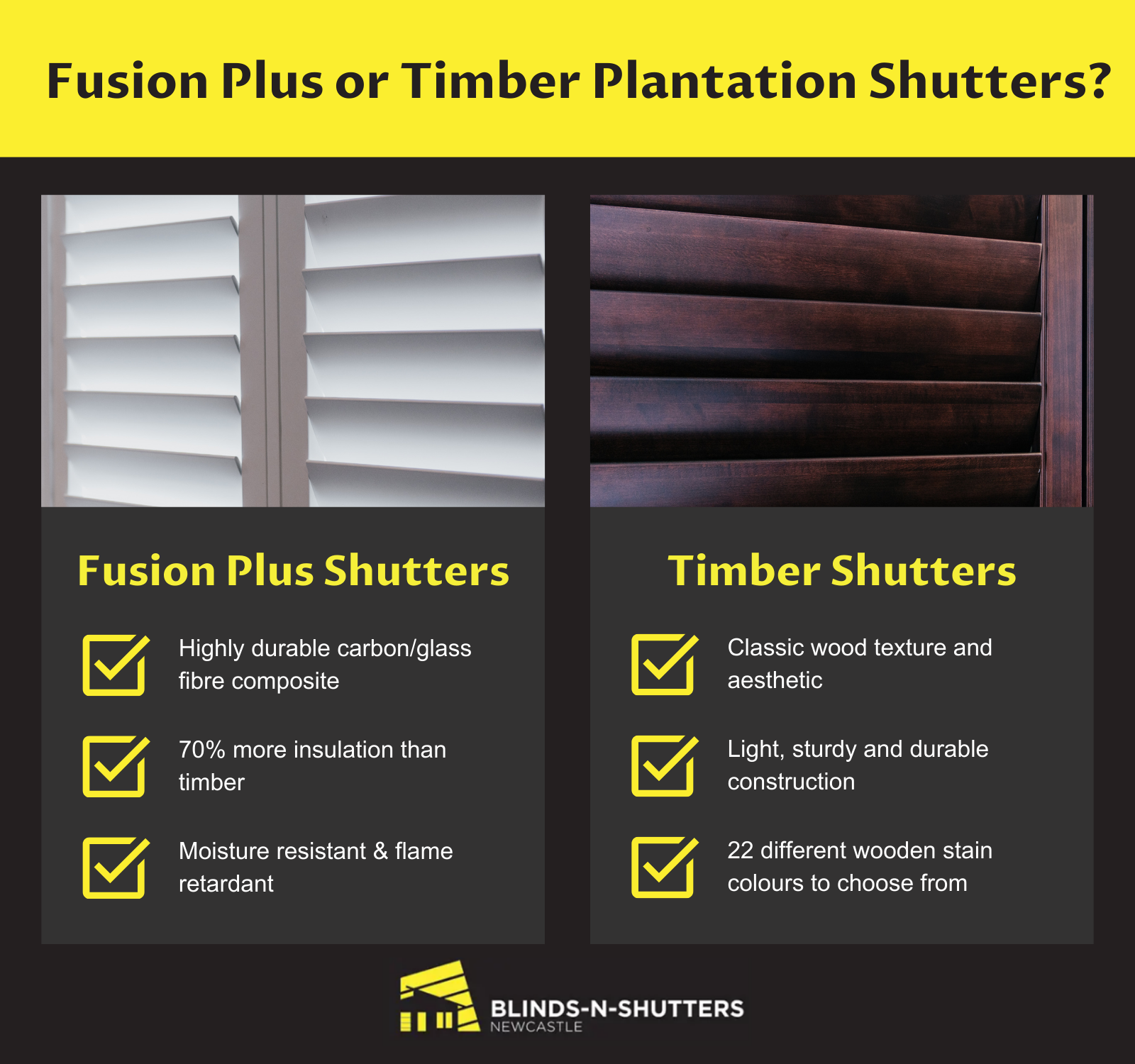  fusion plus vs timber plantation shutters